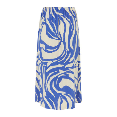 Soft Rebels SRMio Midi Skirt Skirts & shorts 207 Two Tone Amparo Blue Print