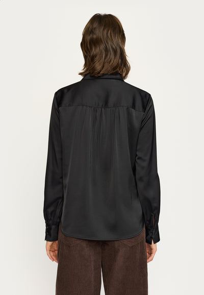 Soft Rebels SRAbia LS Blouse Shirts & Blouse 001 Black