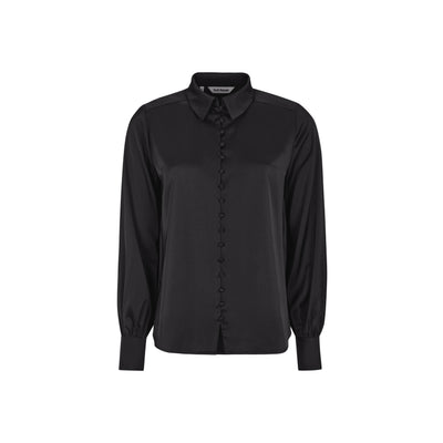 Soft Rebels SRAbia LS Blouse Shirts & Blouse 001 Black