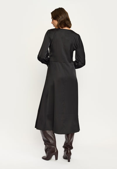 Soft Rebels SRAbia Midi Dress Dresses & jumpsuits 001 Black