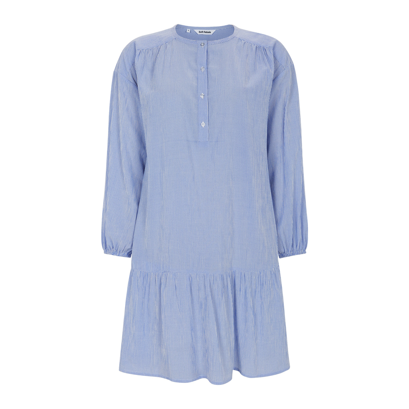 Soft Rebels   SRAdeline Dress Dresses & jumpsuits 208 Mimi Stripes Amparo Blue