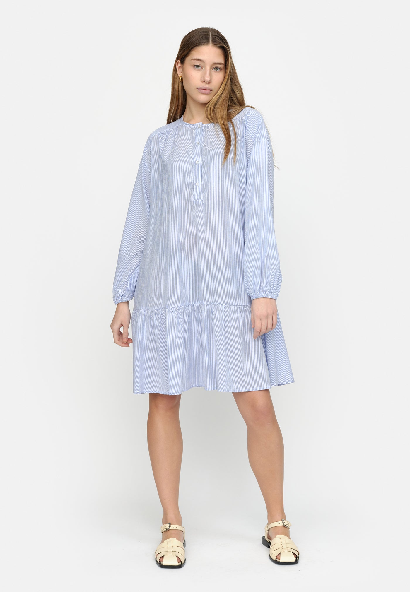 Soft Rebels   SRAdeline Dress Dresses & jumpsuits 208 Mimi Stripes Amparo Blue