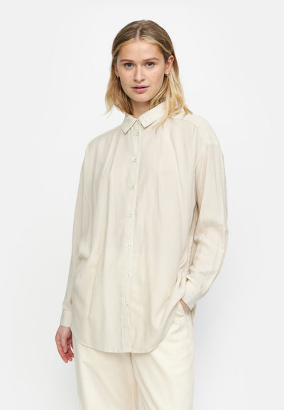 Soft Rebels   SRAdeline Shirt Shirts & Blouse 215 Mimi Stripes Olive Gray