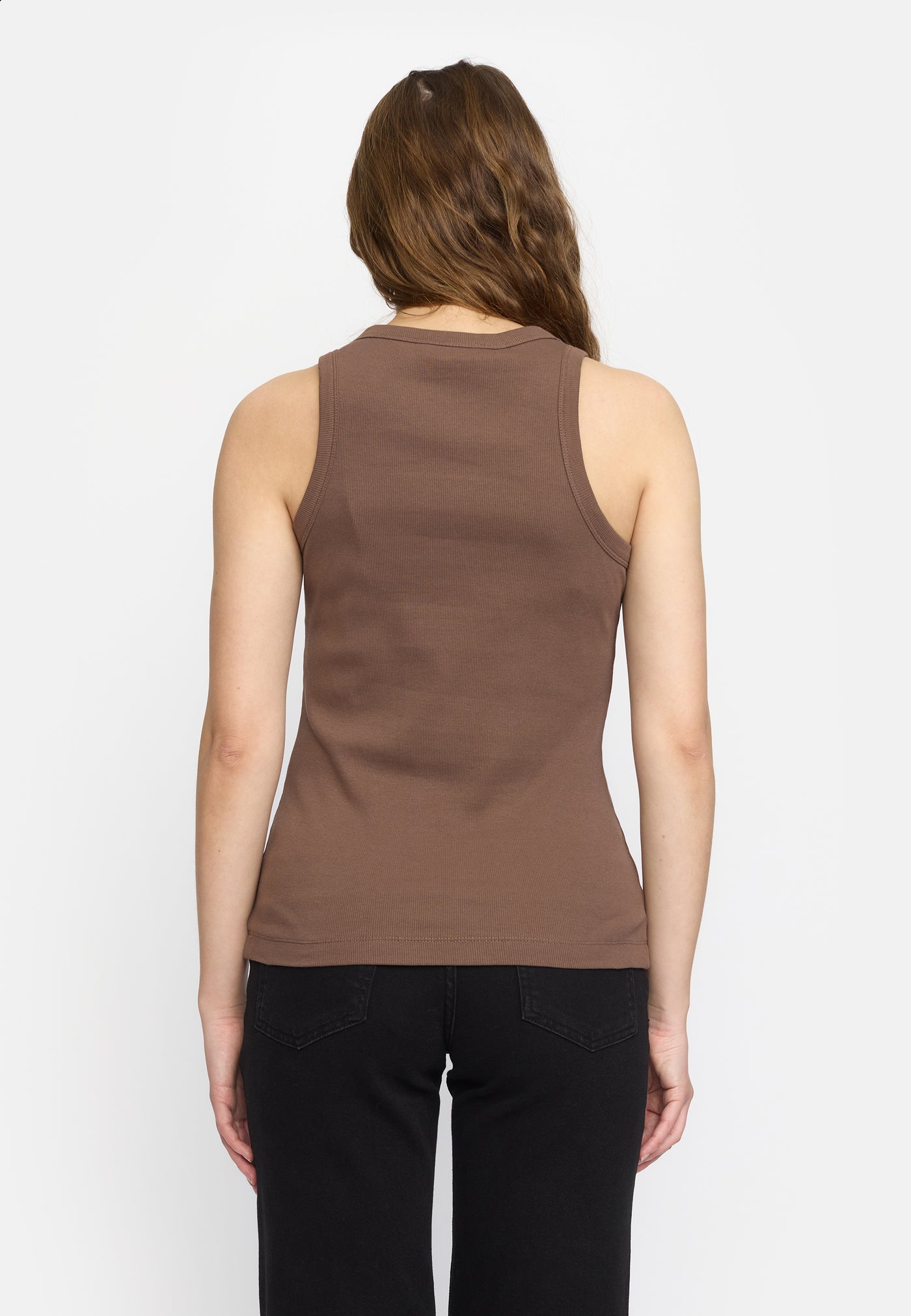 Soft Rebels SRAdelynn Tank Top GOTS Tops & t-shirts 153 Coffee quartz