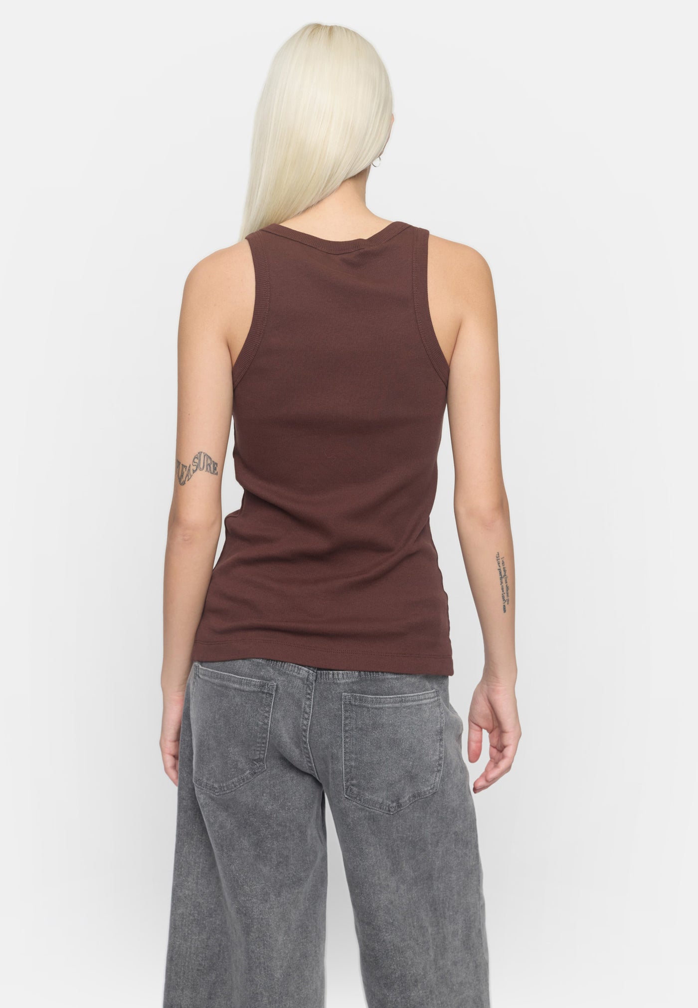 Soft Rebels SRAdelynn Tank Top GOTS Tops & t-shirts 267 Deep Mahogany