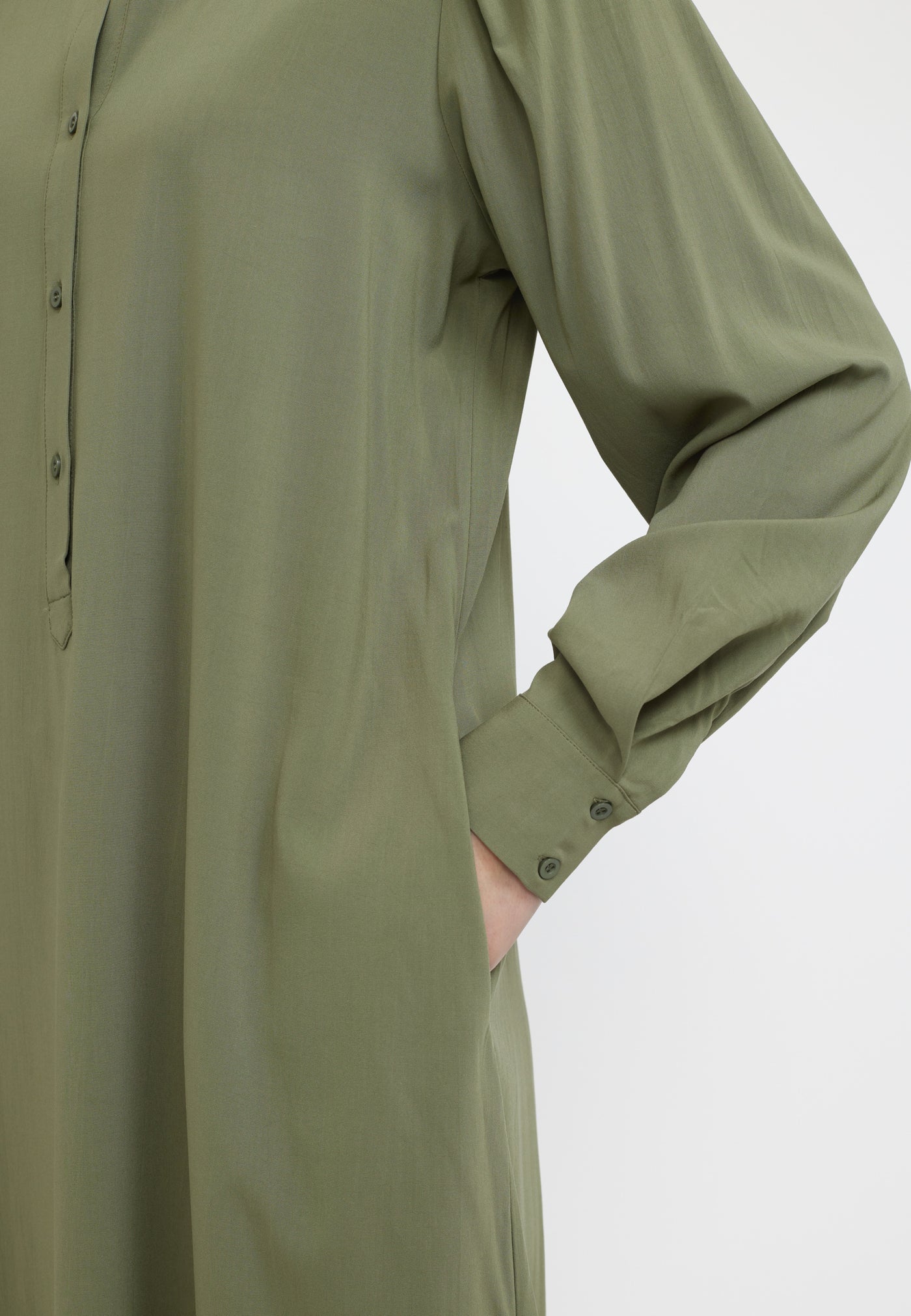 Soft Rebels SRAlia Dress Dresses & jumpsuits 252 Deep Lichen Green