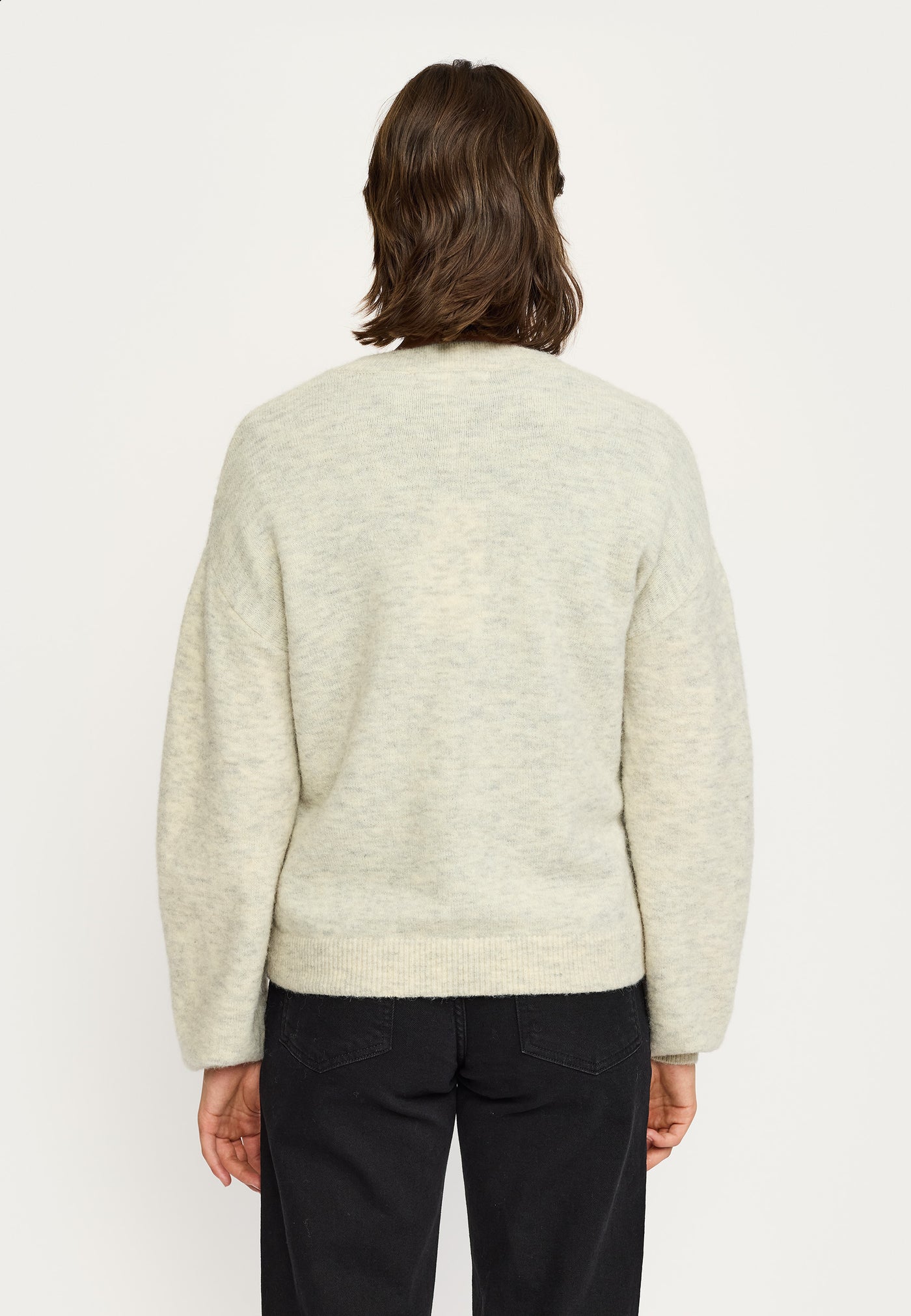 Soft Rebels SRAllison Jewel Knit -- RWS Knitwear 719 Pumice Stone mélange