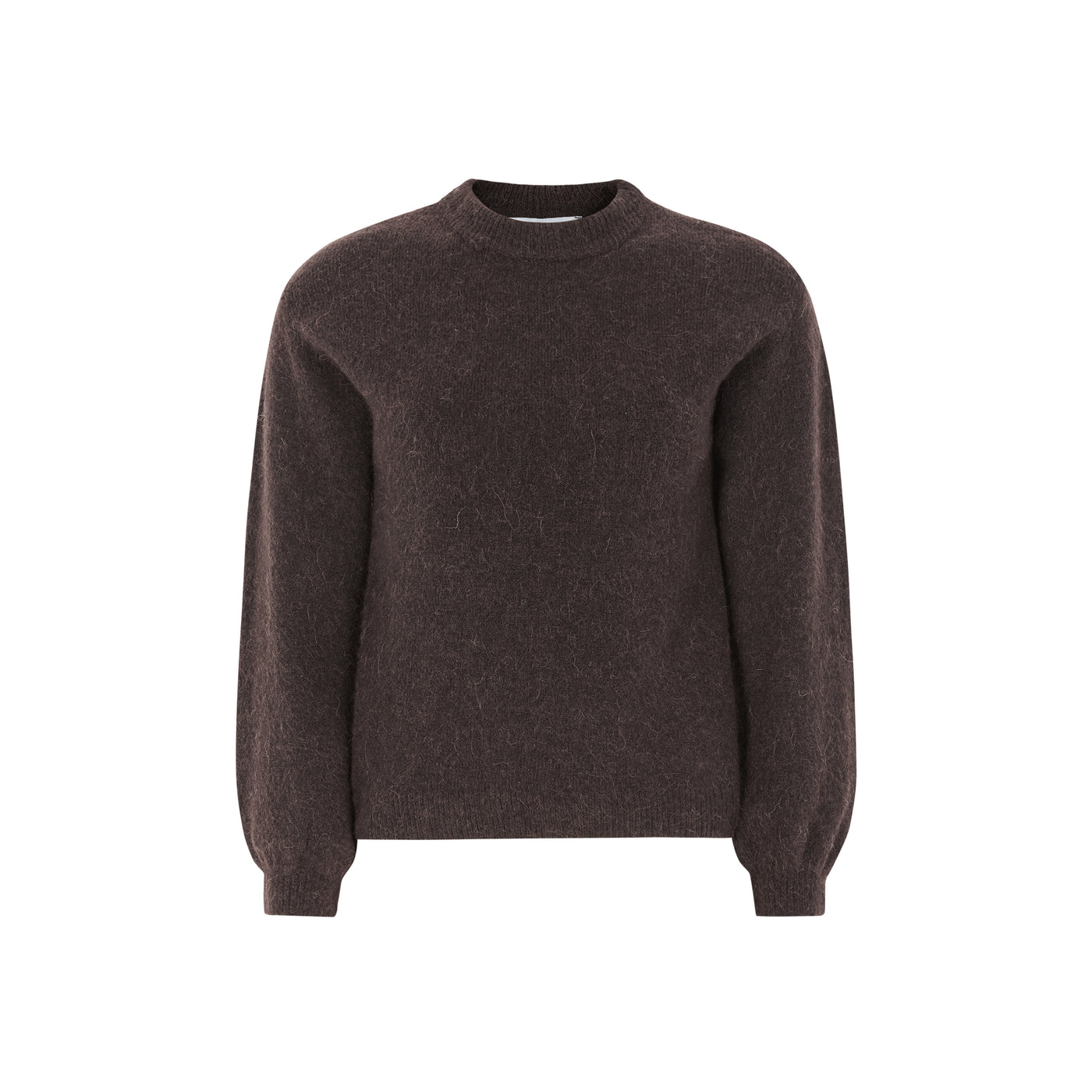 Soft Rebels SRAllison Knit Knitwear 175 Chocolate plum melange