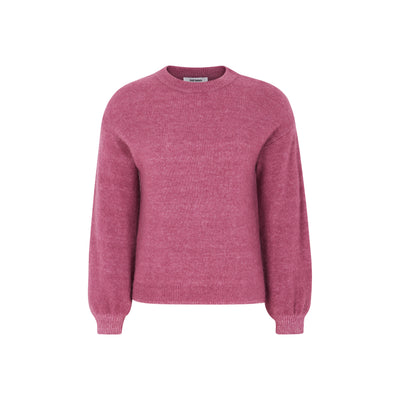 Soft Rebels SRAllison Knit Knitwear 286 Rose Wine Melange