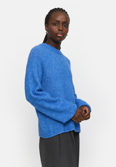 Soft Rebels SRAllison Knit Knitwear 682 Delft Melange