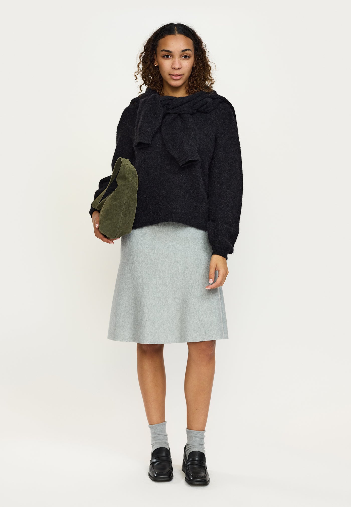 Soft Rebels SRAllison Knit - RWS Knitwear 001 Black