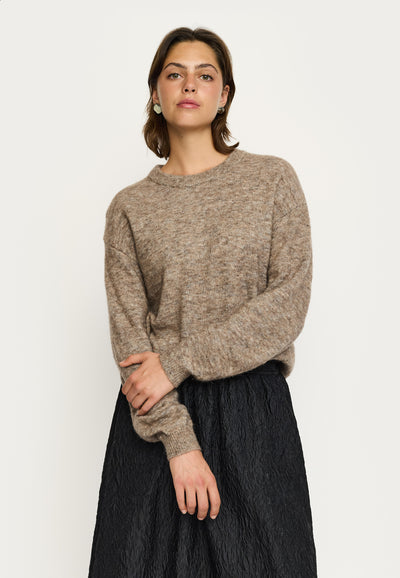 Soft Rebels SRAllison Knit - RWS Knitwear 024 Falcon Melange