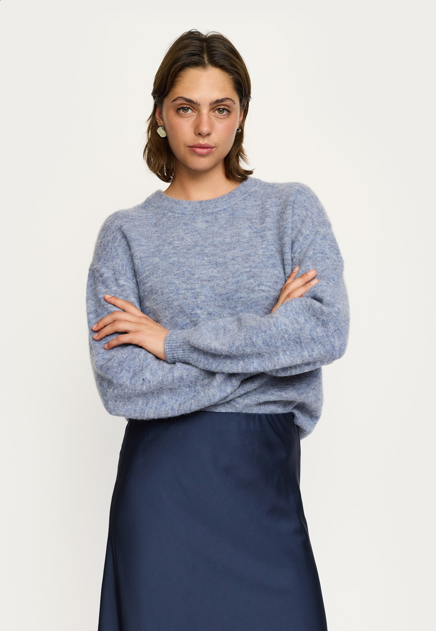 Soft Rebels SRAllison Knit - RWS Knitwear 880 Overture Melange