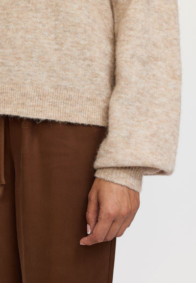 Soft Rebels SRAllison Knit - RWS Knitwear 883 Smoke Gray Melange