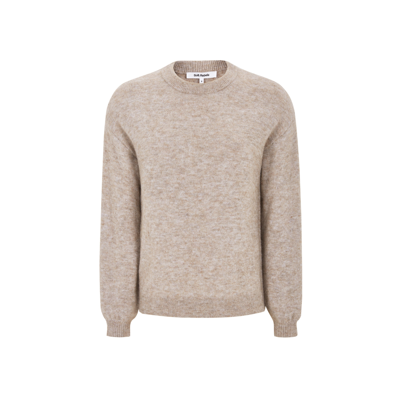 Soft Rebels SRAllison Knit - RWS Knitwear 883 Smoke Gray Melange