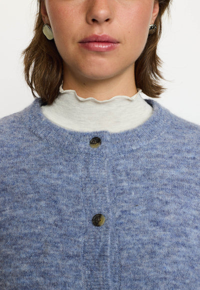 Soft Rebels SRAllison O-neck Cardigan Knit - RWS Knitwear 880 Overture Melange