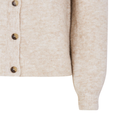 Soft Rebels SRAllison O-neck Cardigan knit Knitwear 044 Whitecap Gray