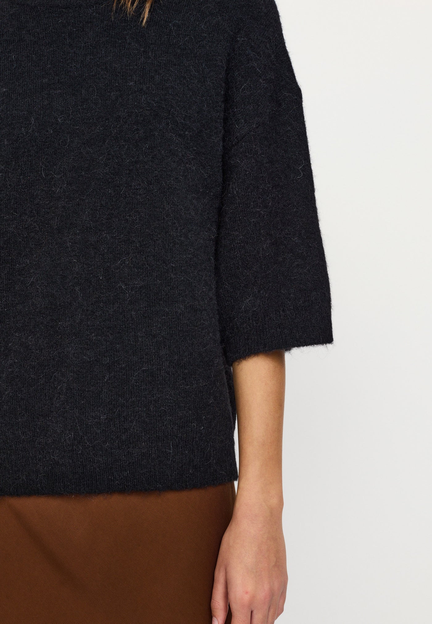 Soft Rebels SRAllison SS Knit - RWS Knitwear 001 Black