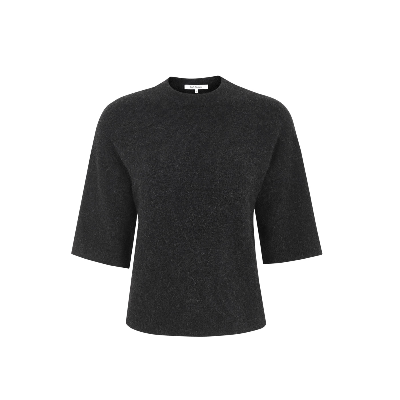 Soft Rebels SRAllison SS Knit - RWS Knitwear 001 Black