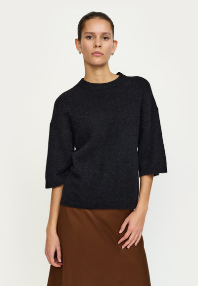 Soft Rebels SRAllison SS Knit - RWS Knitwear 001 Black