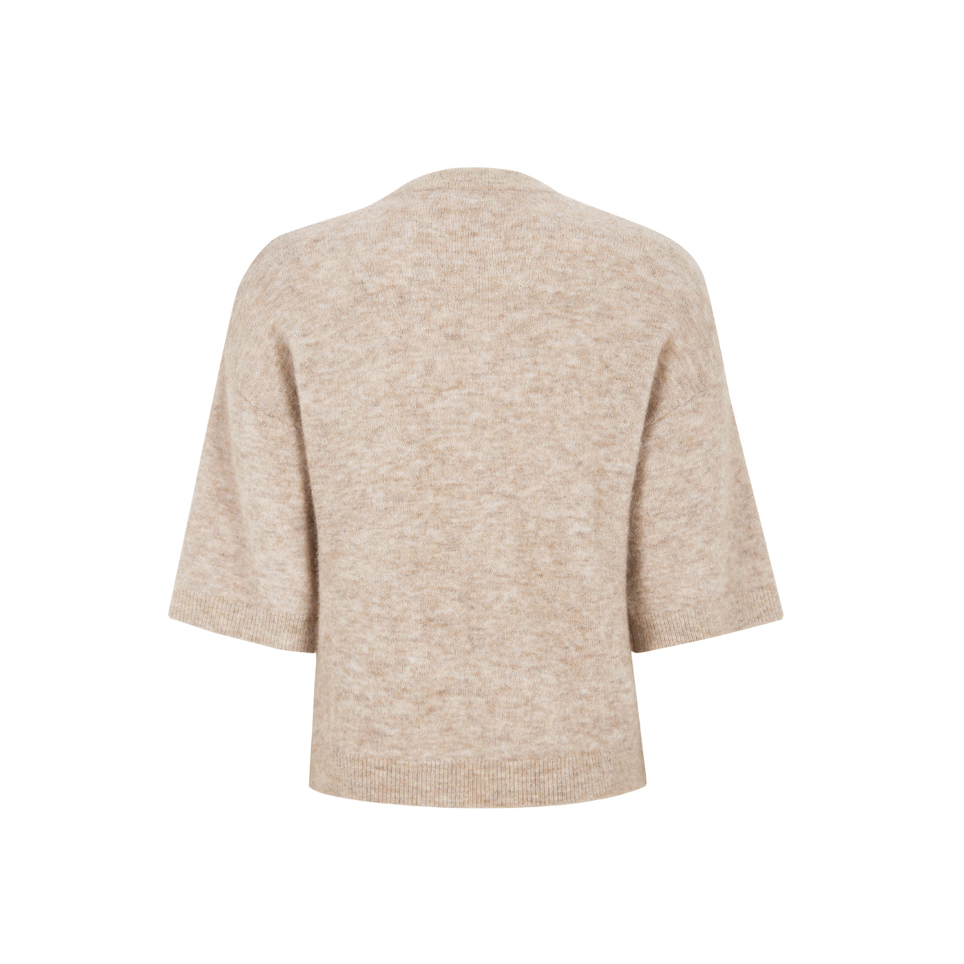 Soft Rebels SRAllison SS Knit - RWS Knitwear 883 Smoke Gray Melange