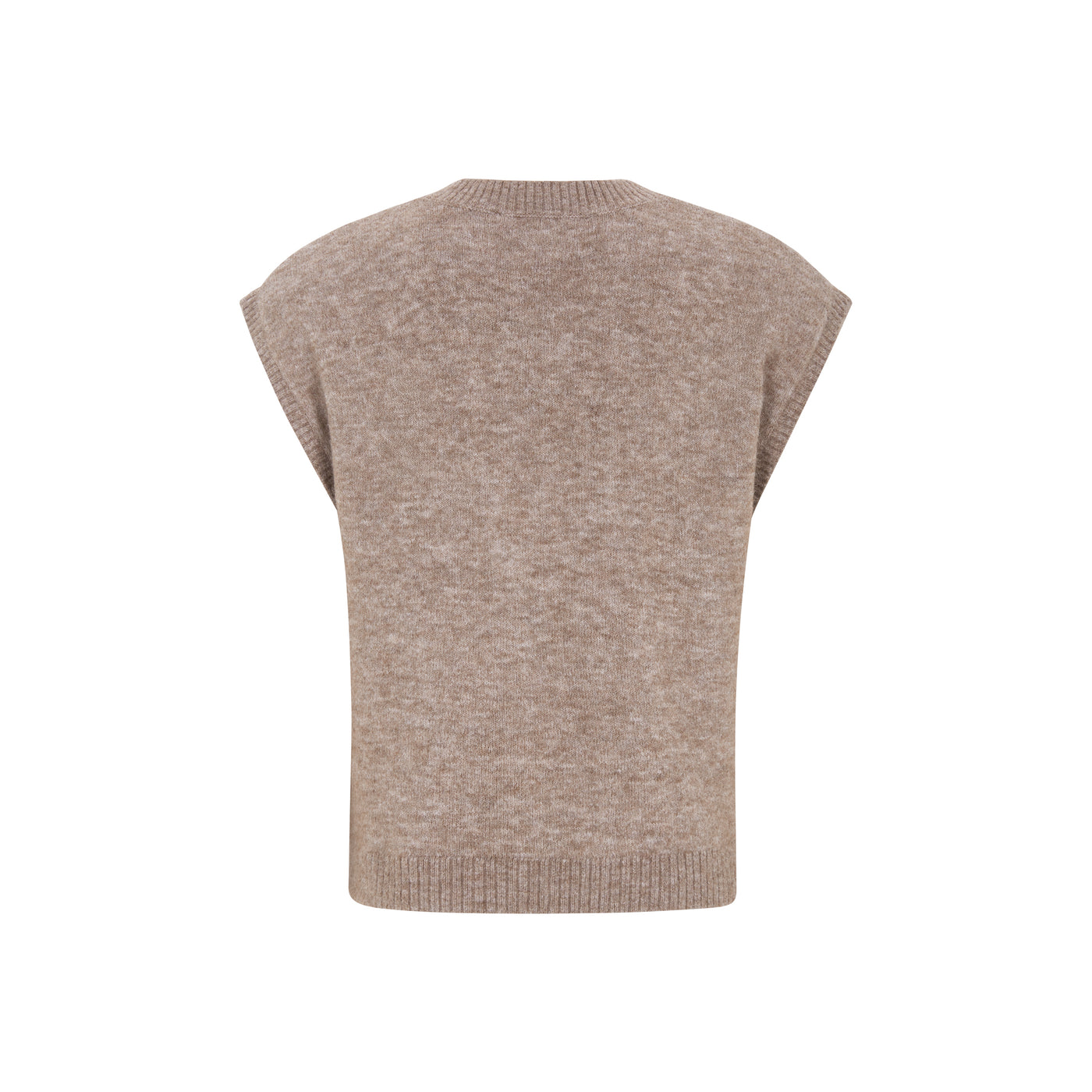 Soft Rebels SRAllison V-neck Vest Knit - RWS Vest 024 Falcon Melange