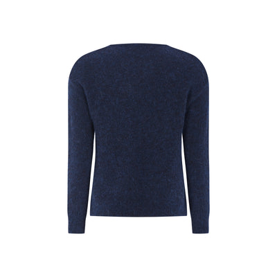 Soft Rebels SRAllison V Knit Knitwear 235 Total Eclipse