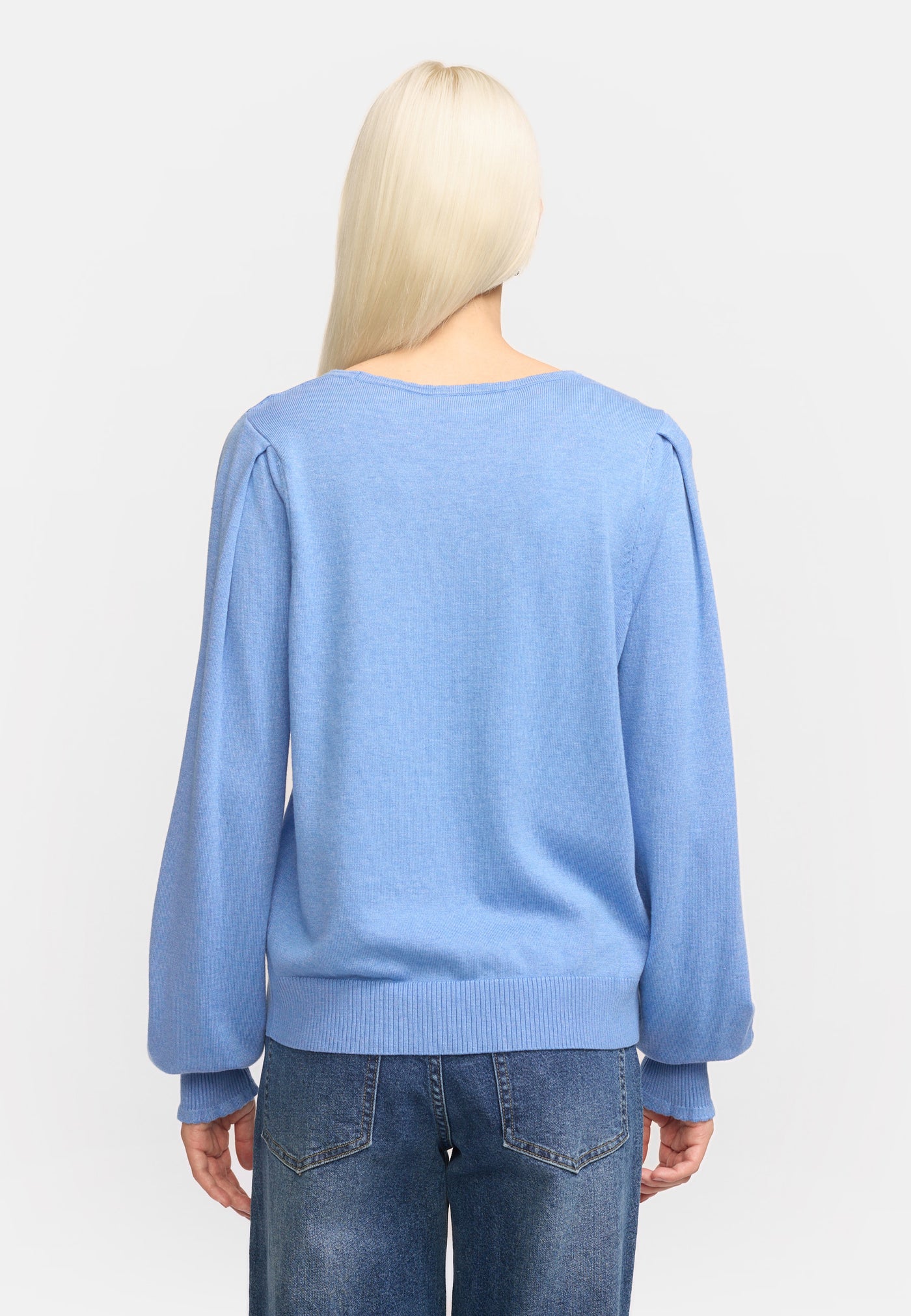 Soft Rebels SRAnalia Knit Knitwear 866 Ultramarine Melange