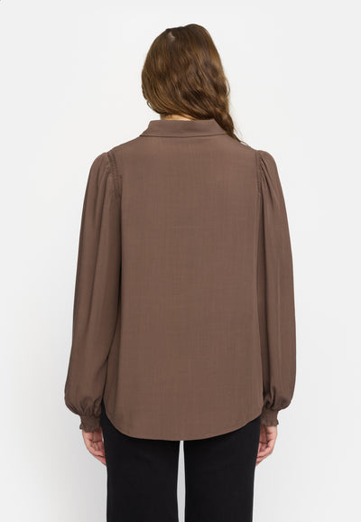 Soft Rebels SRAnne Mayson Shirt Shirts & Blouse 153 Coffee quartz