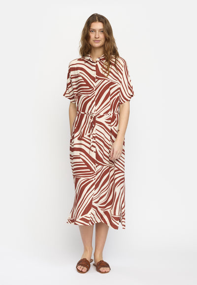 Soft Rebels SRBilly Dress Dresses & jumpsuits 621 Soulful Craft - Brandy Brown