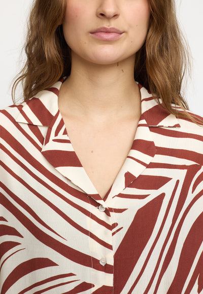 Soft Rebels SRBilly Resort Shirt Shirts & Blouse 621 Soulful Craft - Brandy Brown