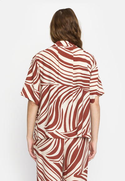 Soft Rebels SRBilly Resort Shirt Shirts & Blouse 621 Soulful Craft - Brandy Brown