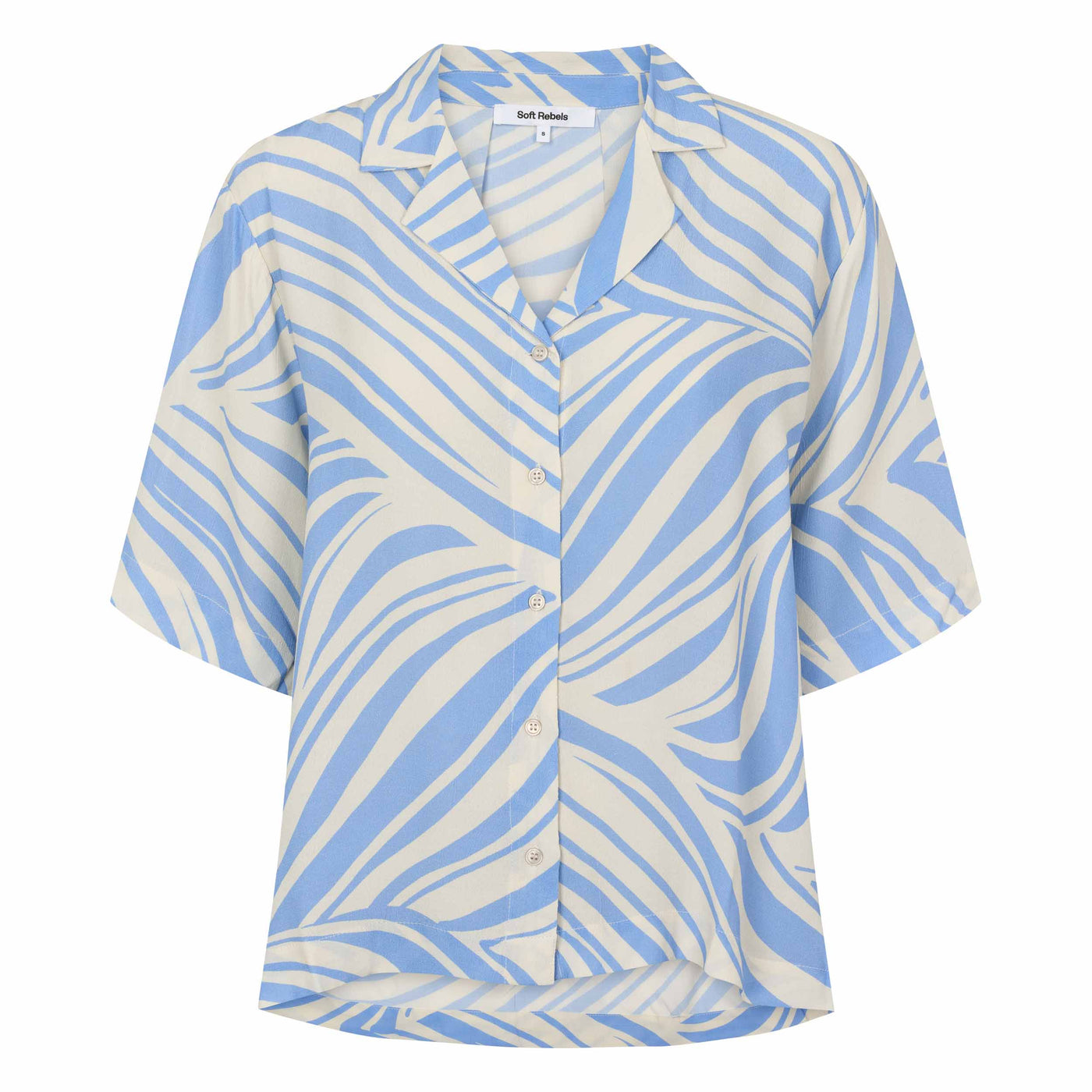 Soft Rebels SRBilly Resort Shirt Shirts & Blouse 622 Soulful Craft - Vista Blue