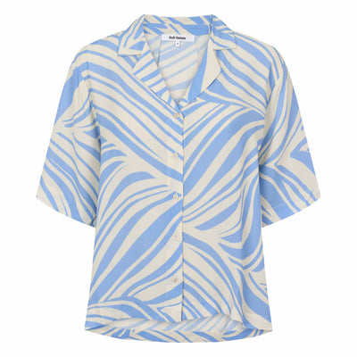 Soft Rebels SRBilly Resort Shirt Shirts & Blouse 622 Soulful Craft - Vista Blue