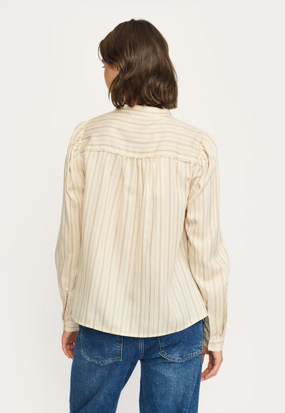 Soft Rebels SRCharlotte Blouse Shirts & Blouse 875 Arctic Wolf Stripe