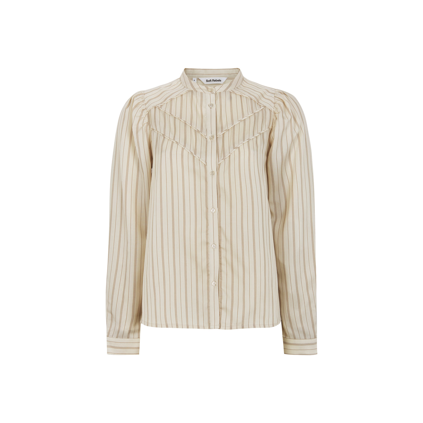 Soft Rebels SRCharlotte Blouse Shirts & Blouse 875 Arctic Wolf Stripe