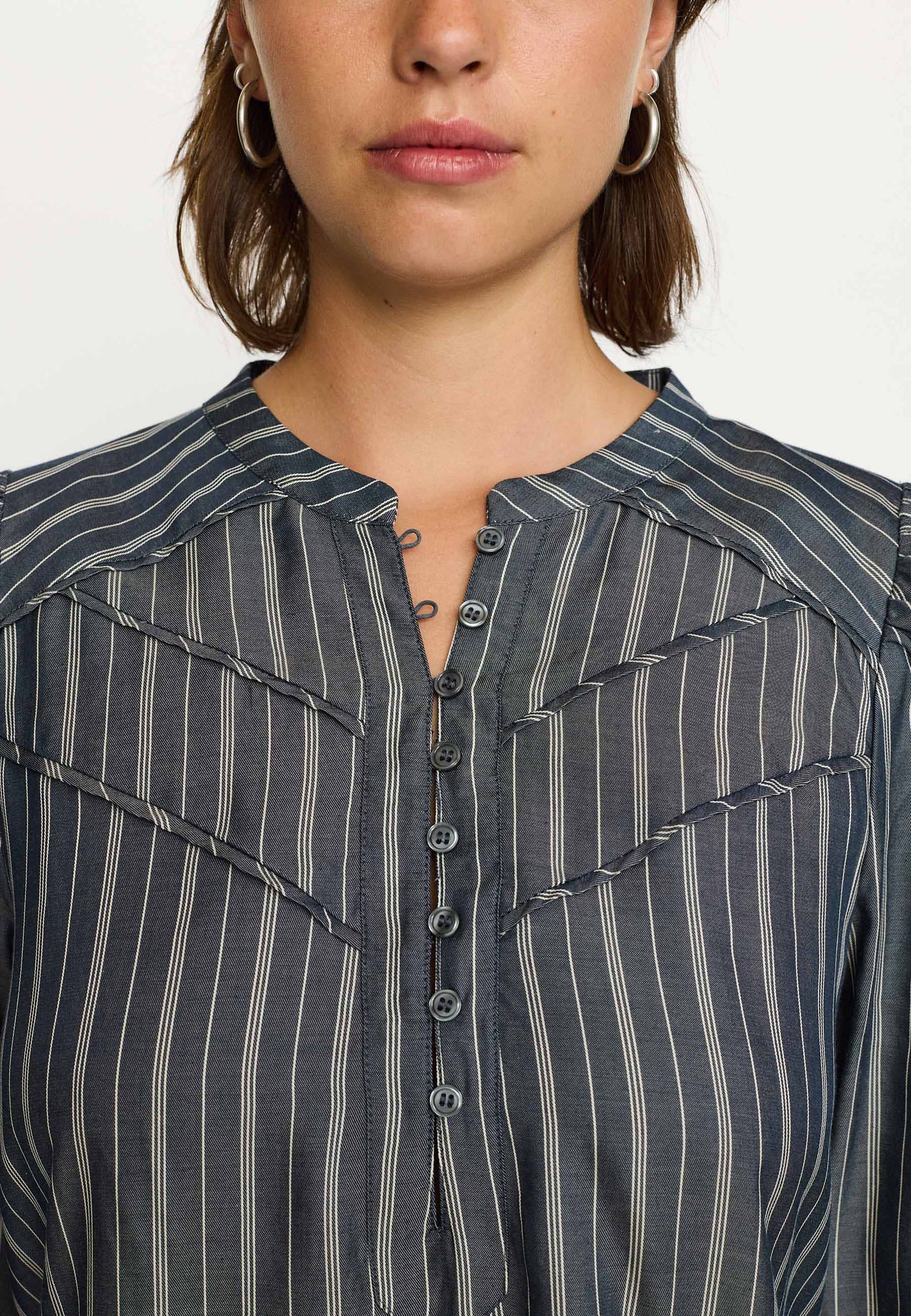 Soft Rebels SRCharlotte Dress Dresses & jumpsuits 874 Total Eclipse Stripe