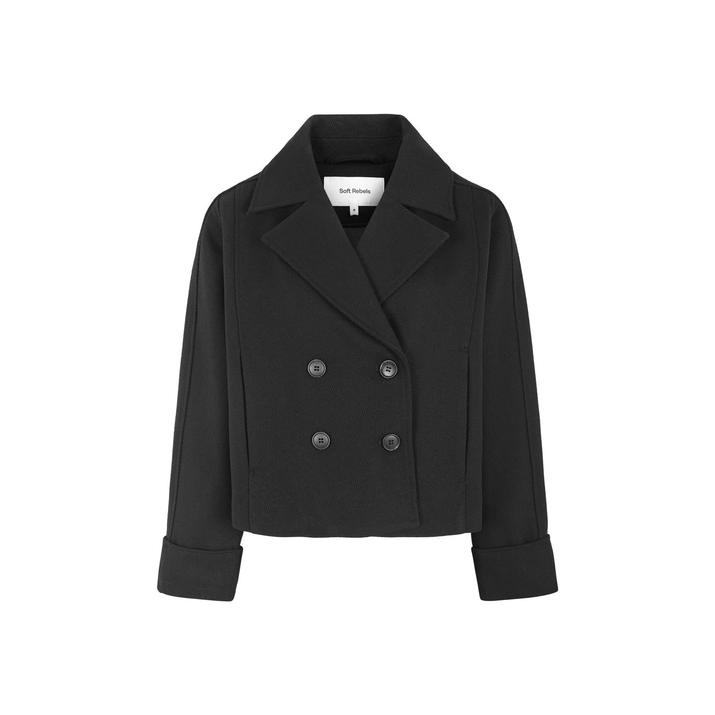 Soft Rebels SRCielo Jacket Outerwear 001 Black