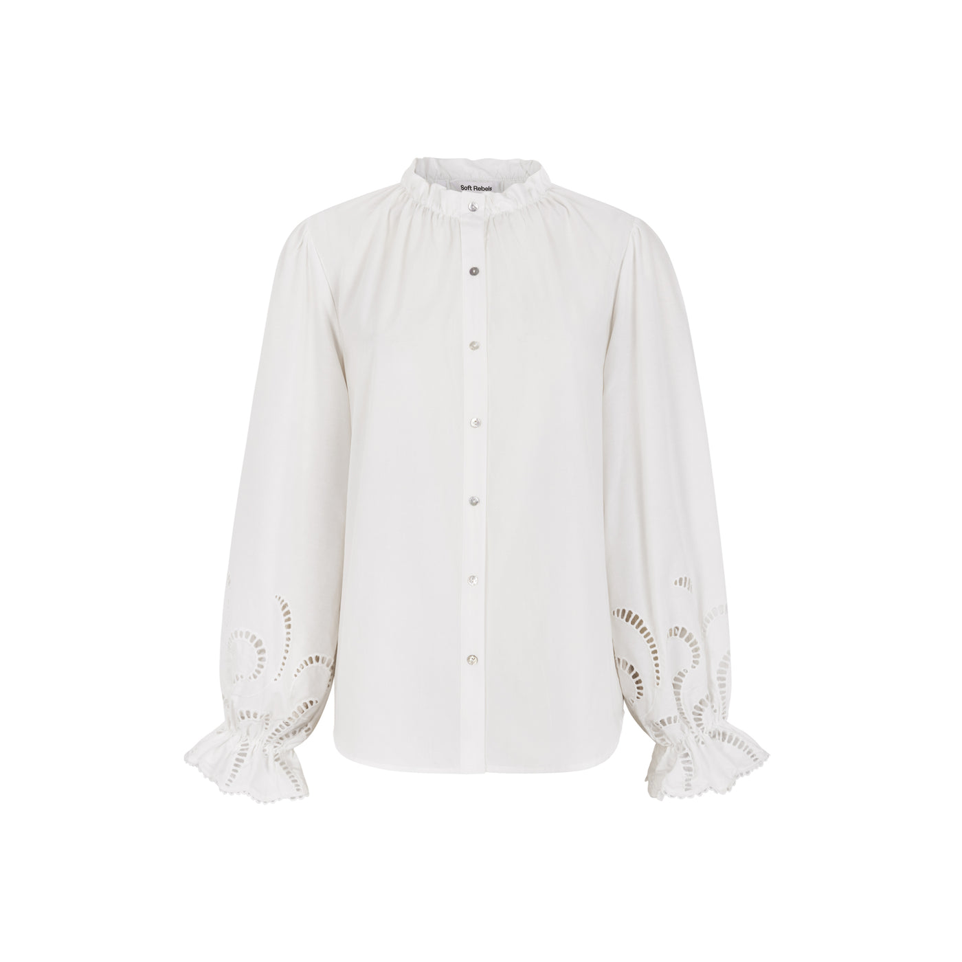 Soft Rebels SRDemi shirt Shirts & Blouse 002 Snow White