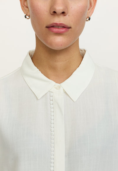 Soft Rebels SREbba Mayson Blouse Shirts & Blouse 002 Snow White