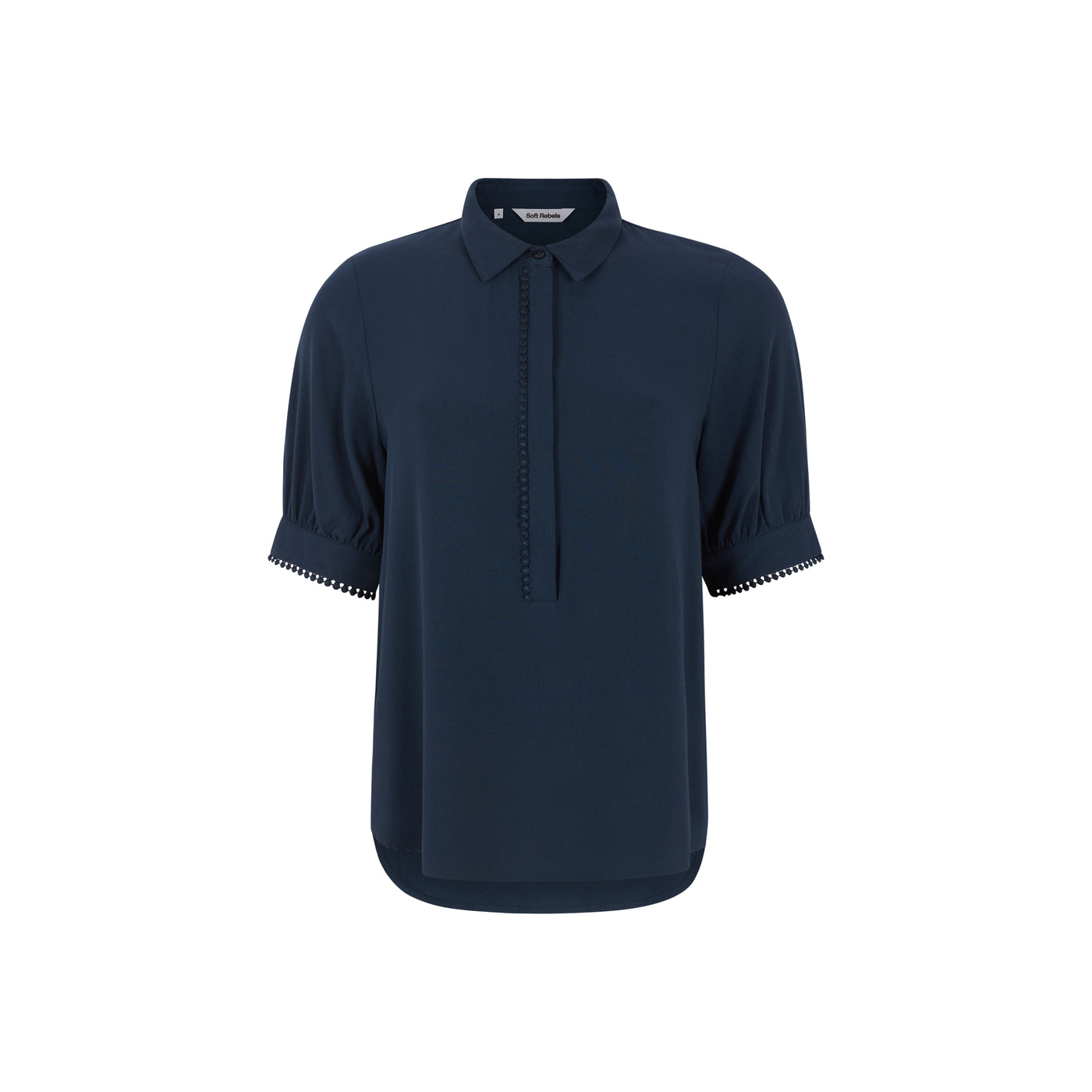 Soft Rebels SREbba Mayson Blouse Shirts & Blouse 235 Total Eclipse