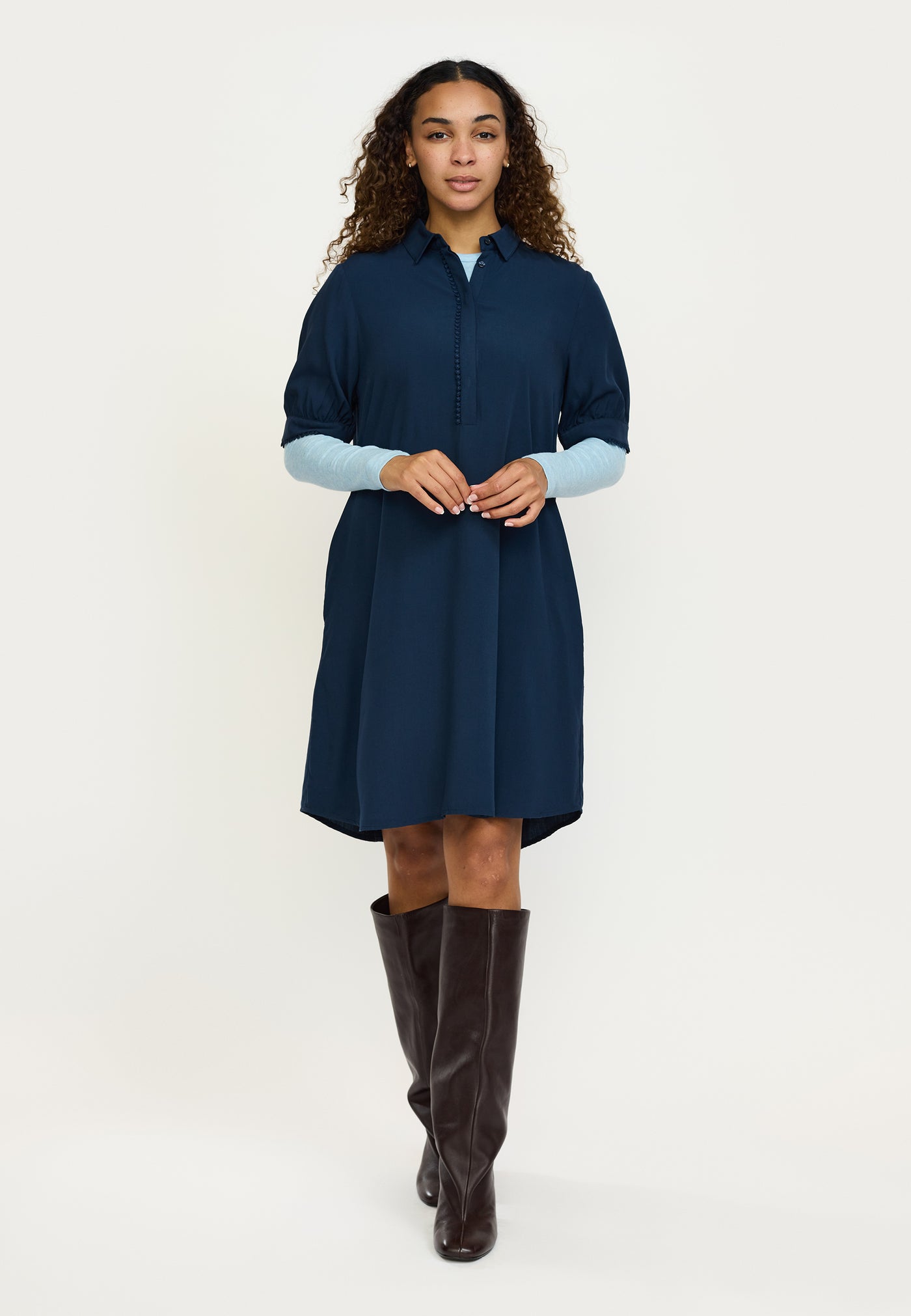 Soft Rebels SREbba Mayson Dress Dresses & jumpsuits 235 Total Eclipse