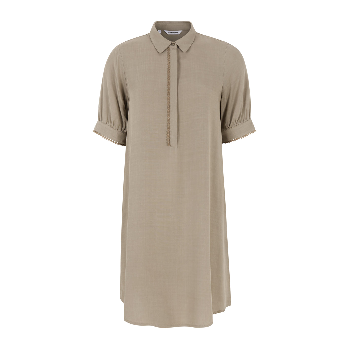 Soft Rebels SREbba Mayson Dress Dresses & jumpsuits 884 Greige