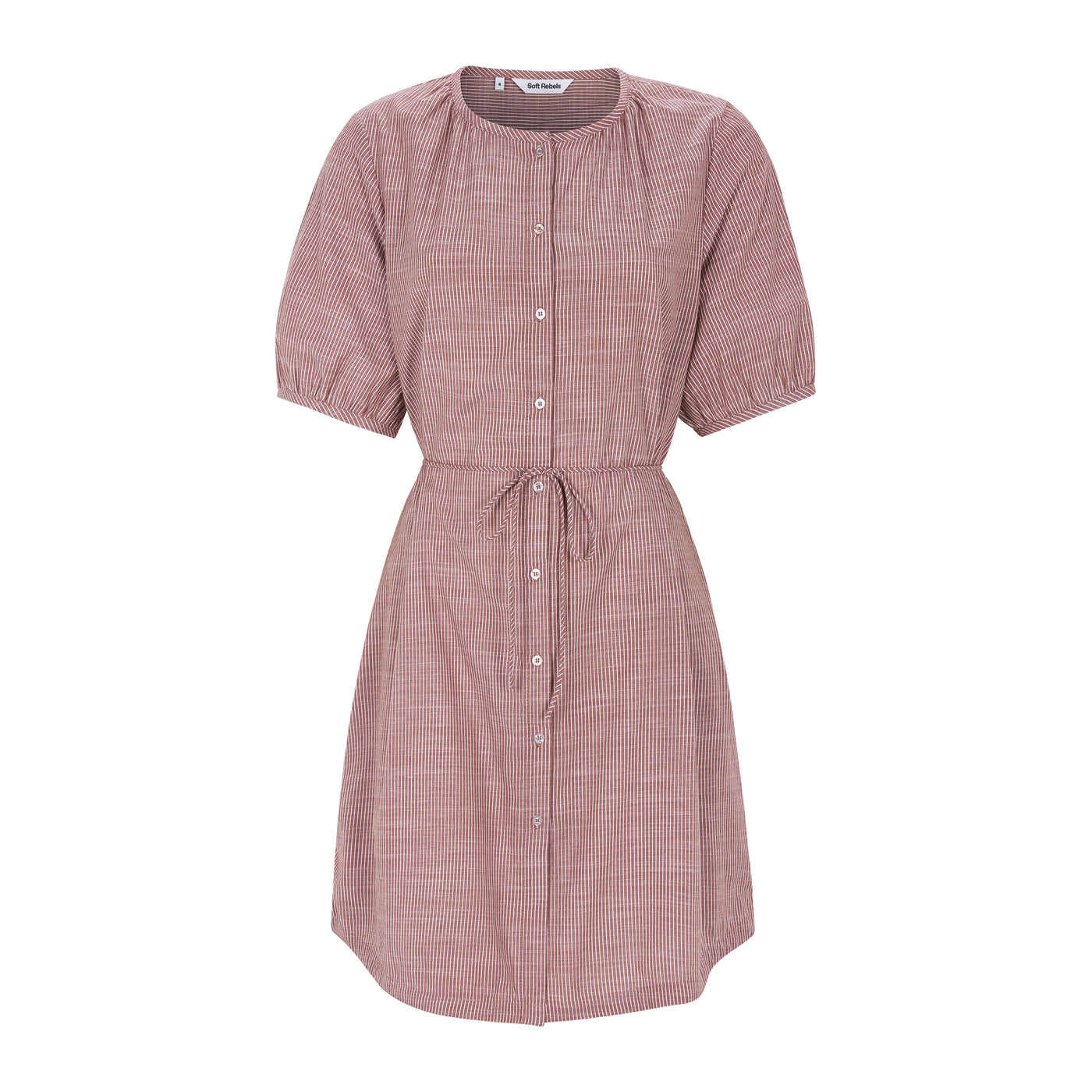 Soft Rebels SREbbi Dress Dresses & jumpsuits 870 Brandy Brown