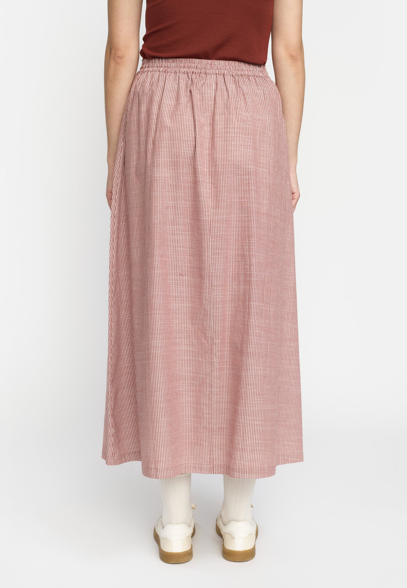 Soft Rebels SREbbi Midi Skirt Skirts & shorts 870 Brandy Brown