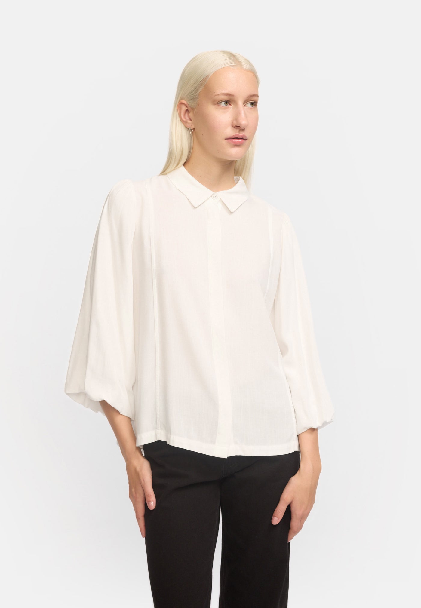 Soft Rebels SREleanor Shirt Shirts & Blouse 002 Snow White