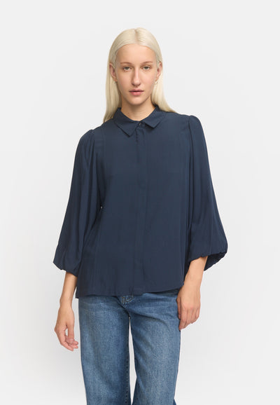 Soft Rebels SREleanor Shirt Shirts & Blouse 235 Total Eclipse