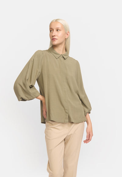 Soft Rebels SREleanor Shirt Shirts & Blouse 297 Vetiver