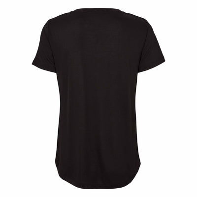 Soft Rebels  SRElla V-neck T-shirt Tops & t-shirts 001 Black