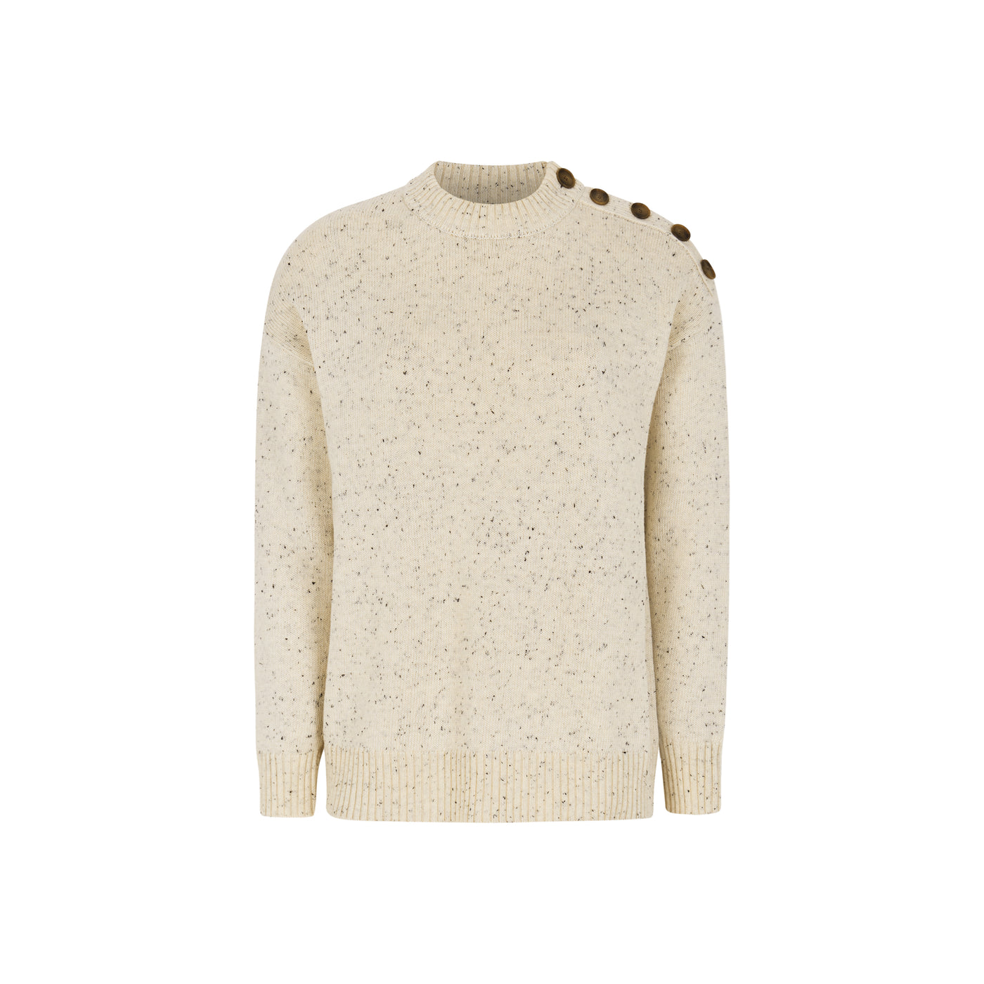 Soft Rebels SREmerald Knit Knitwear 282 Arctic Wolf Melange